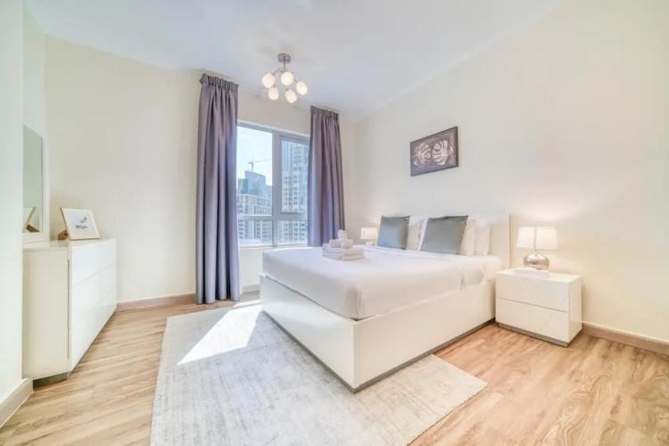 Upscale 2BR w Burj Khalifa Fountain Views