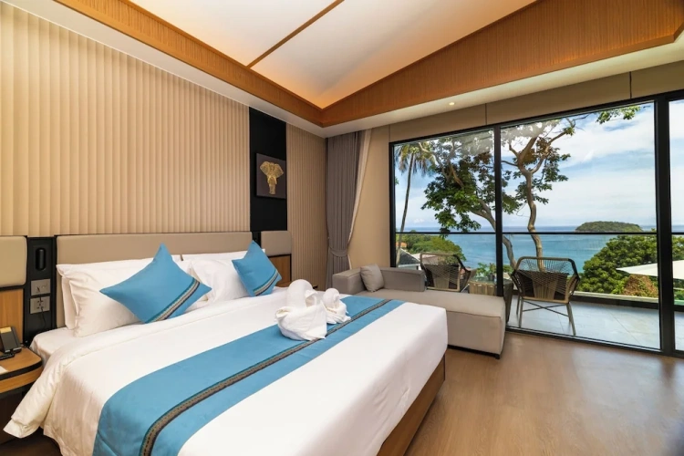 Luxury Double Villa with balcony and with pool view