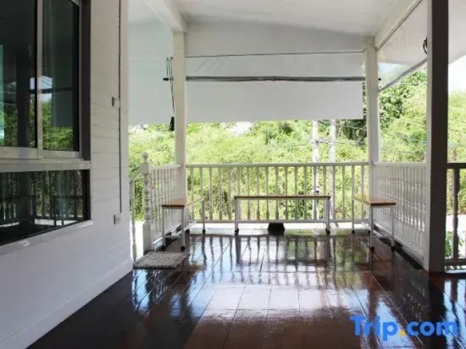 Enchanted White Wooden Retreat