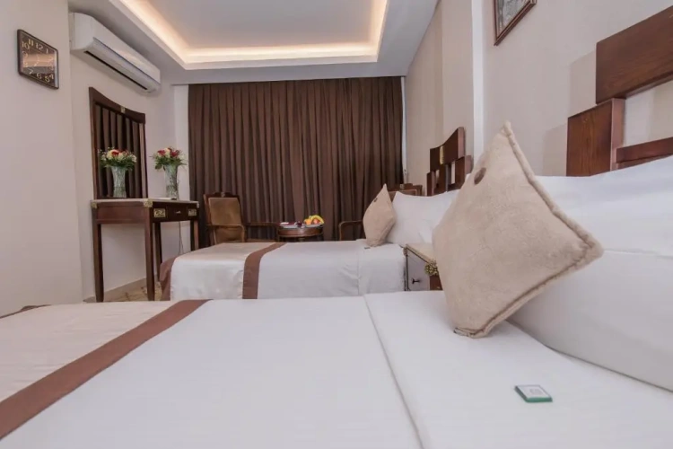 Deluxe Twin room with balcony and with view