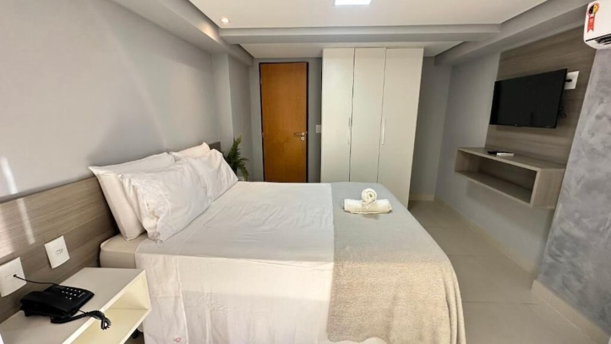 Flat 127-GF na Praia de Cabo Branco