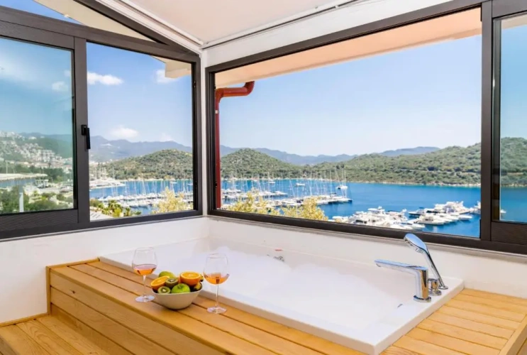 Standard Double room with balcony and with sea view