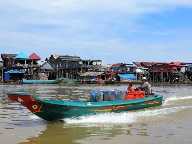 Phocea Cruise Phnom Penh to Siem Reap