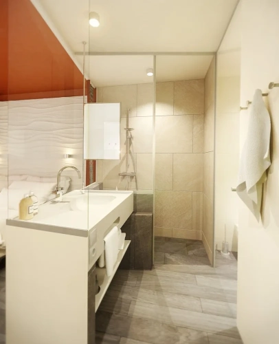 Standard Double room with partial sea view