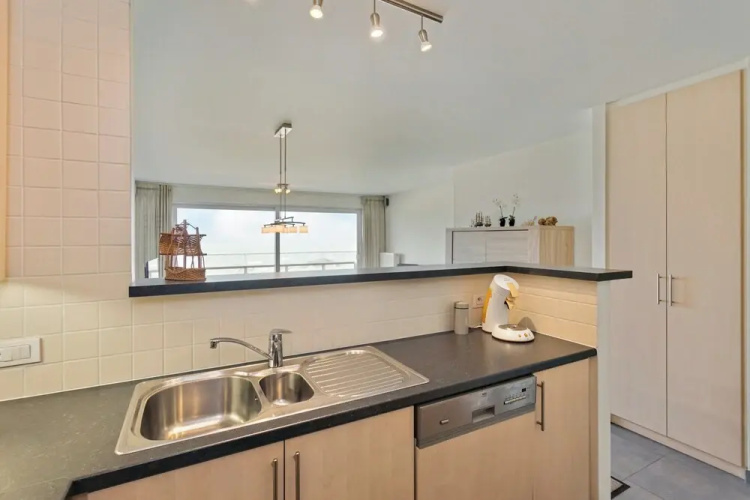 Flat in Blankenberge With Ocean Views