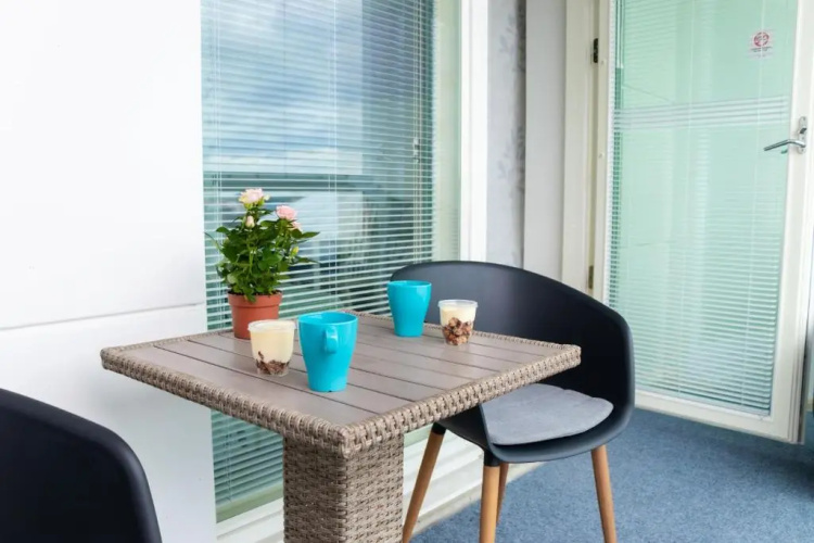 City center 1R studio with perfect view