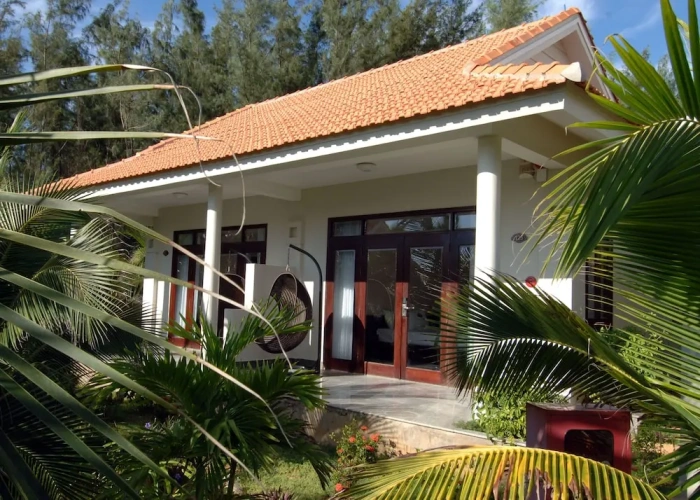 Villa beachfront