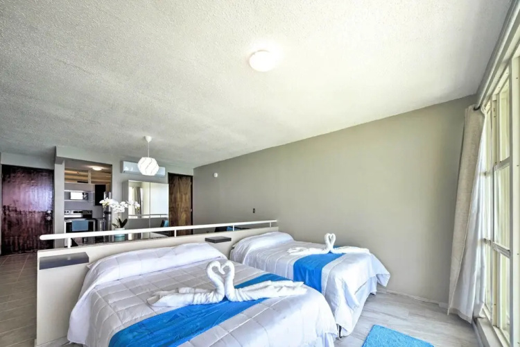 Rincon Penthouse: Steps to Private Beach Oasis!