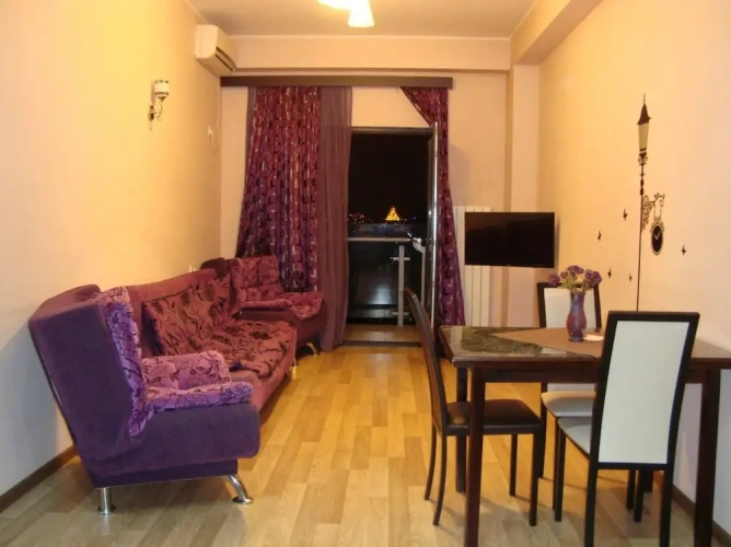 Double Apartment with balcony and with city view