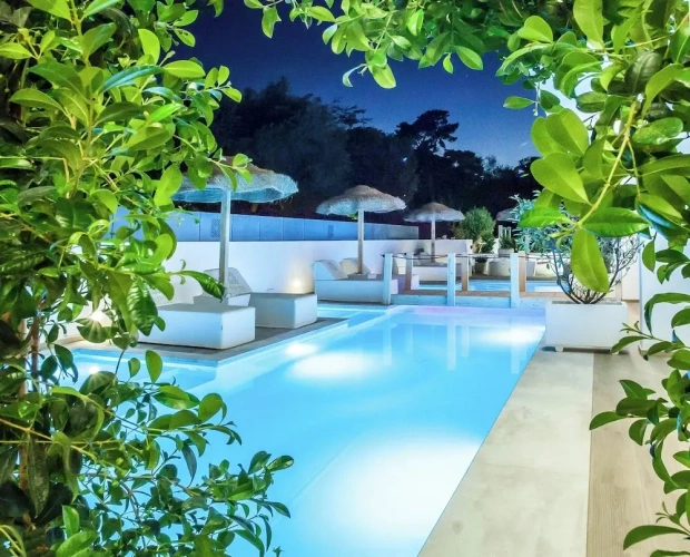 Deluxe Double room with pool view