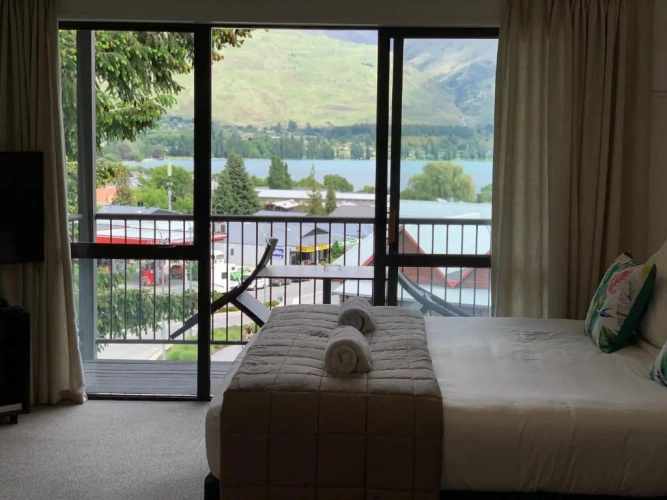 Double Studio with balcony and with view