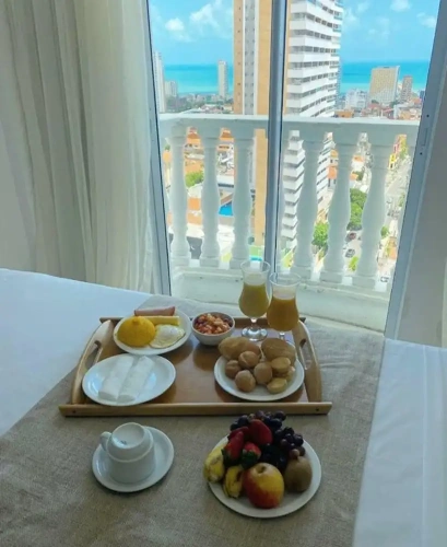Deluxe Triple room with balcony and with sea view