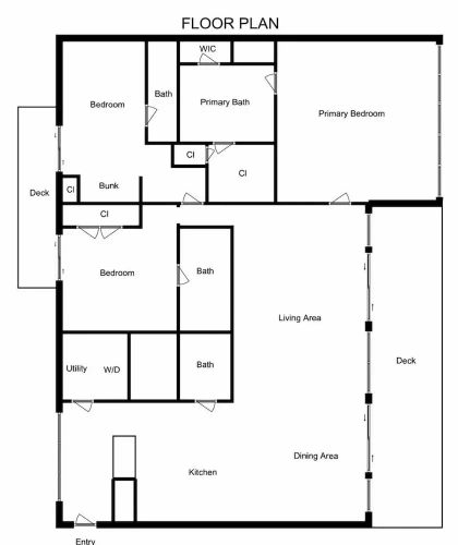 3 Bedrooms Standard room