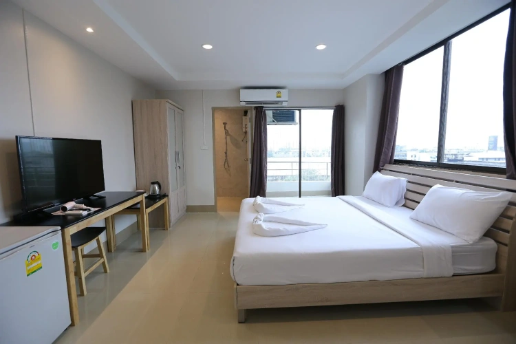 Deluxe Double room with balcony and with view
