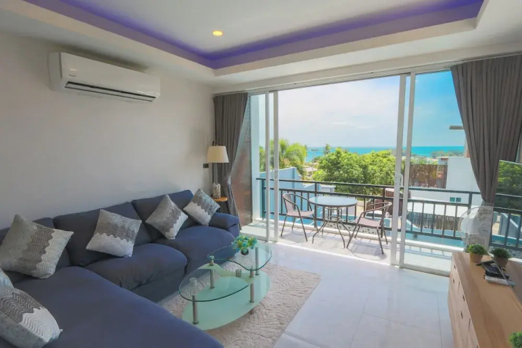Sea View Front&Back Pool Near Beach V240