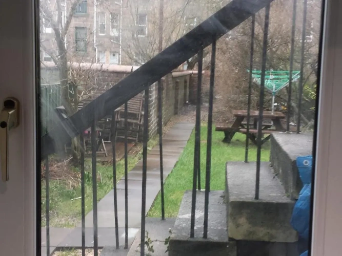 Apartment with garden view