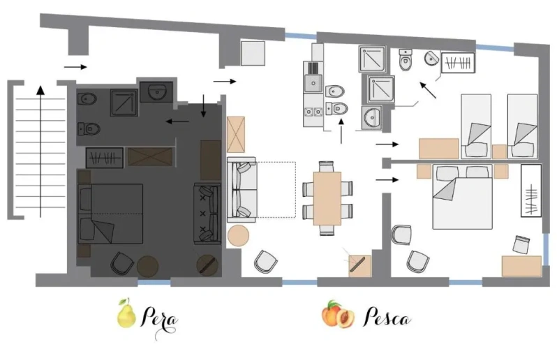 2 Bedrooms Apartment