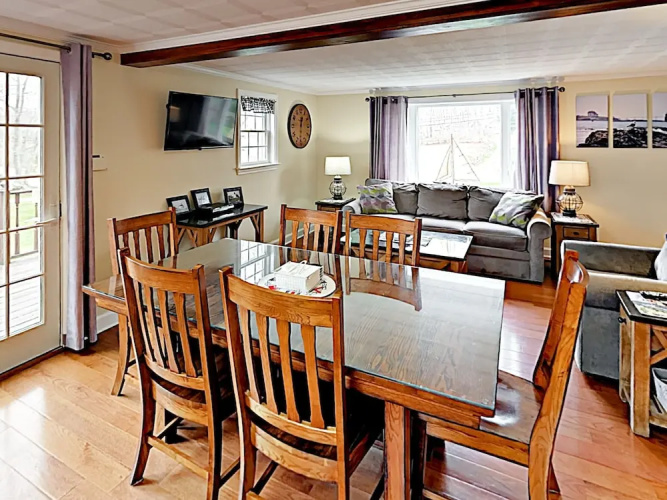 Boothbay Harbor Home by RedAwning