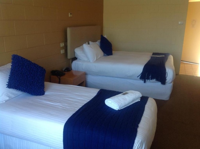 Standard Twin room with garden view