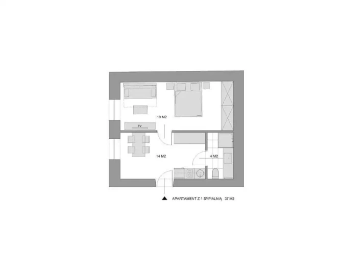 1 Bedroom Apartment with balcony