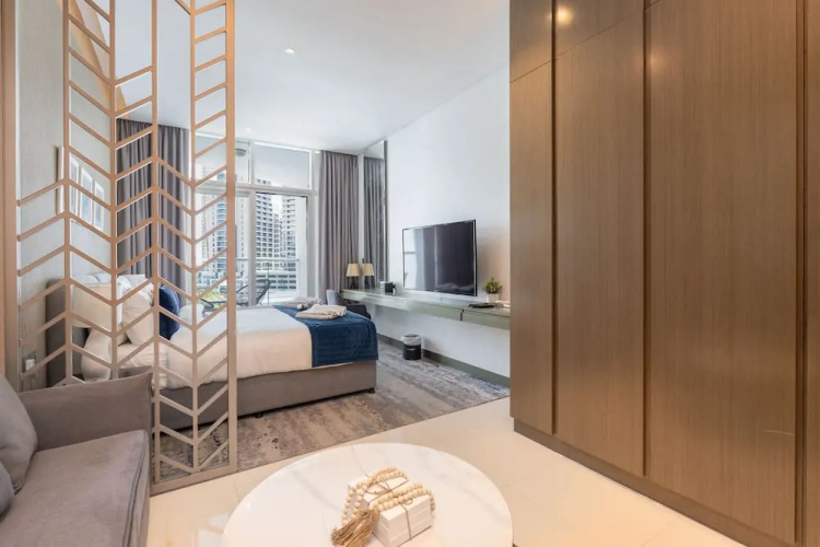 Cozy Studio Perfect for 4 at Damac Maison Prive