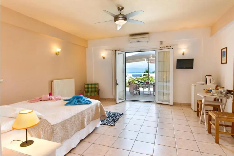 Standard Double room with balcony and with sea view