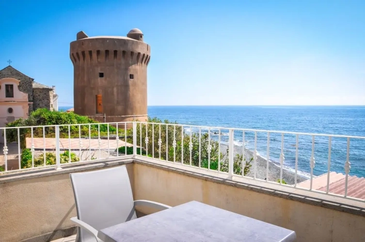 Comfort Double room with balcony and with sea view