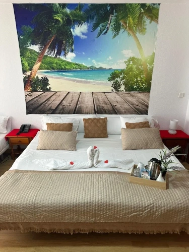 1 Bedroom Standard Double room with mountain view