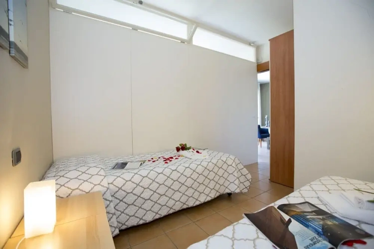 2 Bedrooms Family Apartment with balcony and with lake view