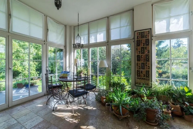 Standard Triple room with balcony and with garden view