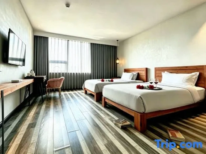 Deluxe Double room with city view