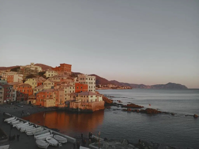 Appartamento con giardino a Boccadasse
