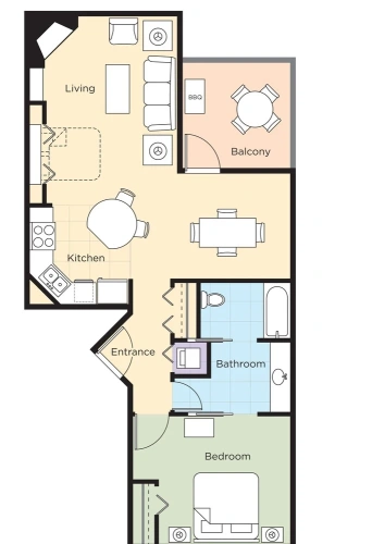 1 Bedroom Standard room