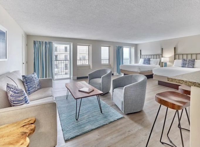 Premier Double Studio with balcony and with ocean view