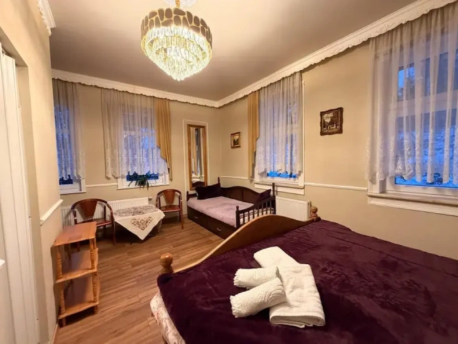 Superior Quadruple room with land view