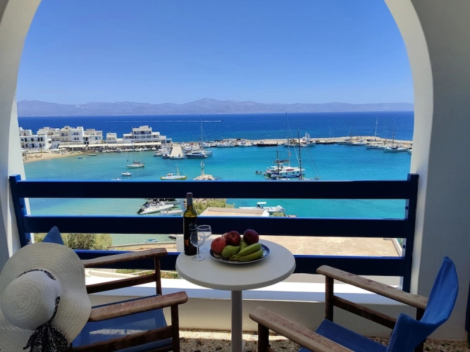 Deluxe Double room with balcony and with sea view