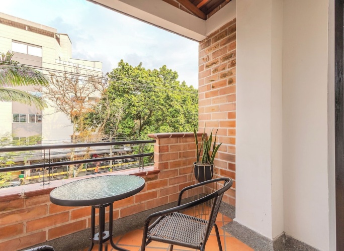 Double Apartment with balcony and with city view