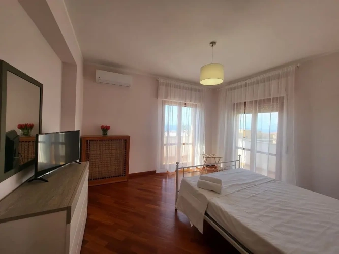 2 Bedrooms Family Apartment with balcony and with partial sea view