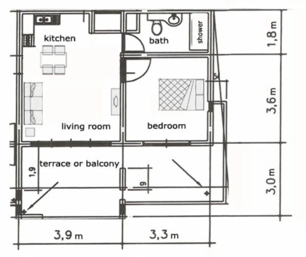 1 Bedroom Deluxe room