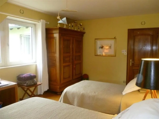 Standard Twin room with view