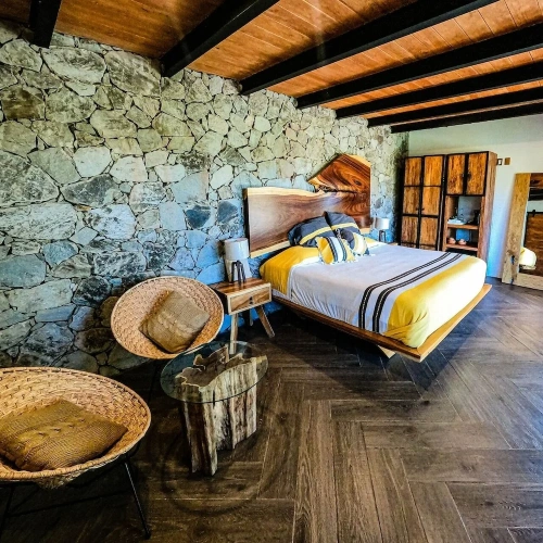 Deluxe Double room with balcony and with mountain view