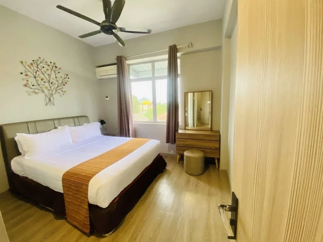 3 Bedrooms Family Apartment with balcony