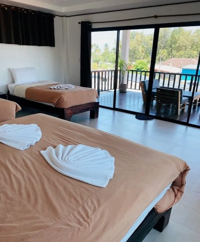 Deluxe Family room with balcony
