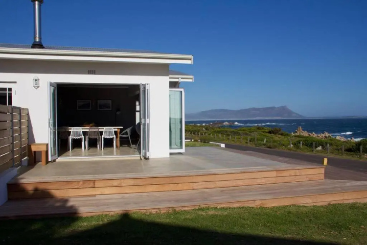 Seafront House with a View