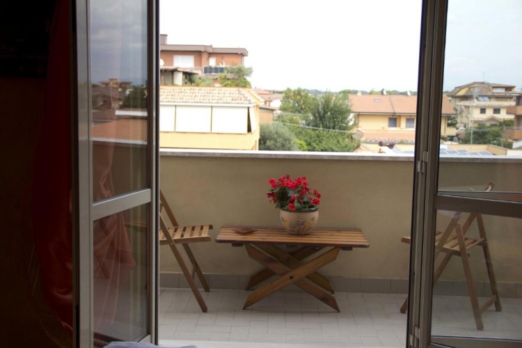 Standard Double room with balcony and with view