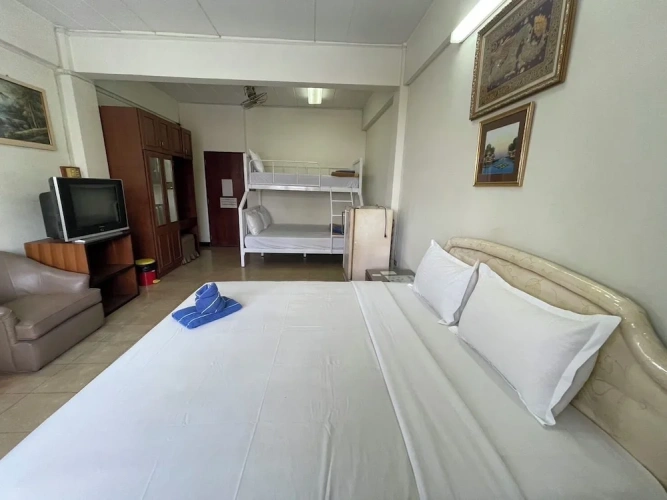 Standard Double Family room with balcony and with city view