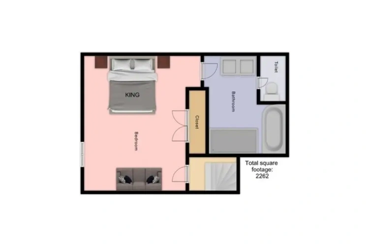 Guest rooms