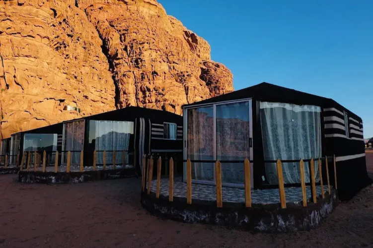 Desert tree camp
