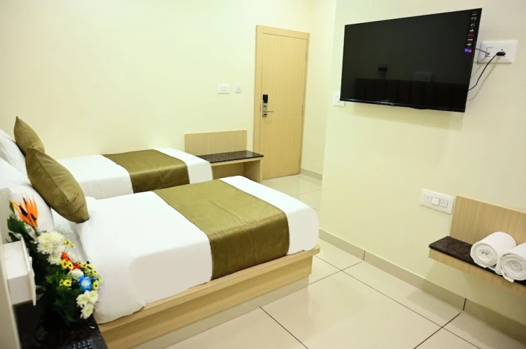 Deluxe Twin room with city view