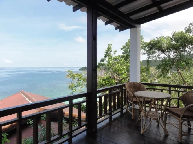 Standard Bungalow with balcony and with sea view